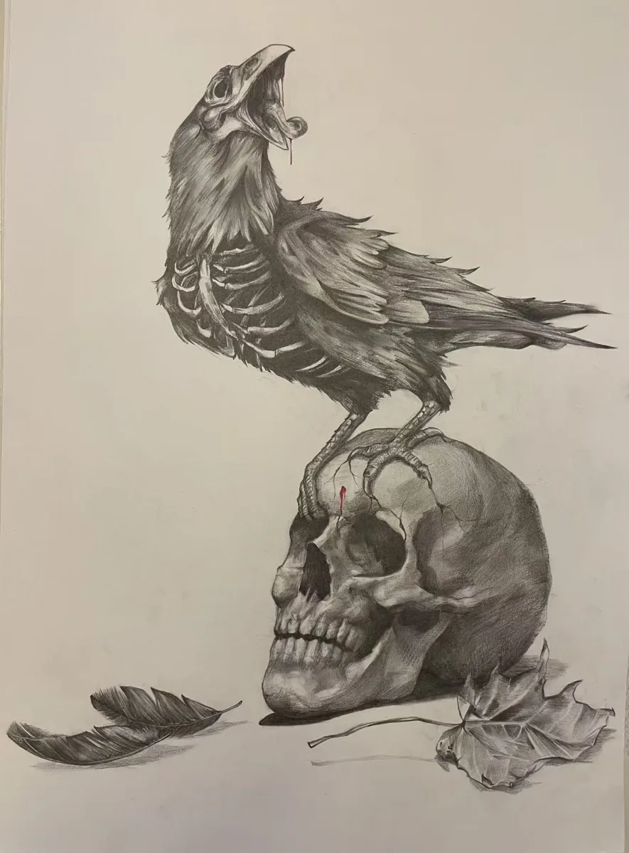 'Requiem' - Pencil Sketch